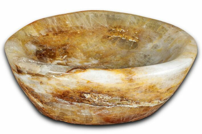 Beautiful Polished Hematoid Quartz Bowl - Madagascar #337208